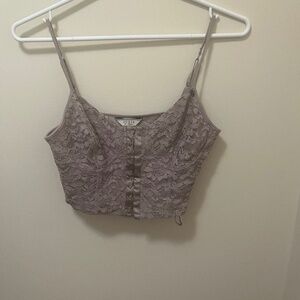 Lace Crop Top